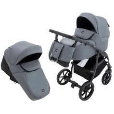 Коляска 2в1 Bair Rio ECO RE-47 графит