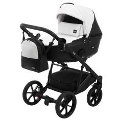 Коляска 2в1 Bair Kiwi ECO BK-51/15 Белый/черный