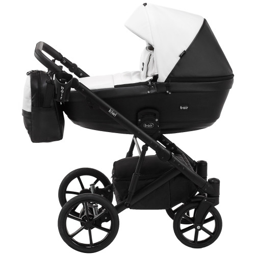 Коляска 2в1 Bair Kiwi ECO BK-51/15 Белый/черный — 3786 Коляска 2в1 Bair Kiwi ECO BK-51/15 Белый/черный — 3786