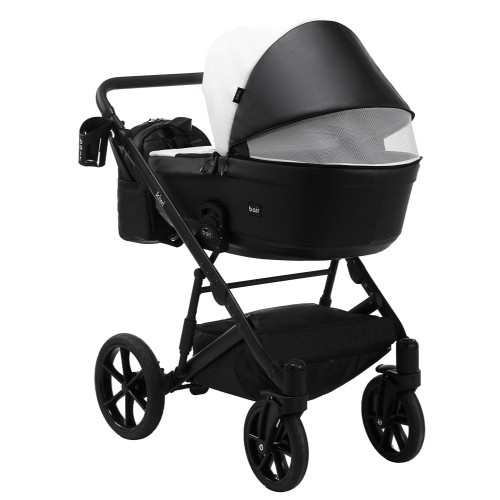Коляска 2в1 Bair Kiwi ECO BK-51/15 Белый/черный — 3786 Коляска 2в1 Bair Kiwi ECO BK-51/15 Белый/черный — 3786