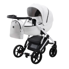 Коляска 2в1 Bair Next White ECO 65 Белый