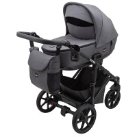 Коляска 2в1 Bair Ultra Soft U-219 Графіт