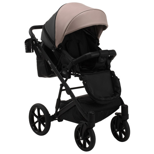 Коляска 2в1 Bair Kiwi ECO BK-18/15 Капучино/черный — 3176