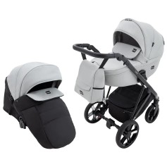 Коляска 2в1 Bair Lion ECO LE-14 світло-сірий
