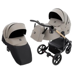 Коляска 2в1 Bair Onyx ECO OE-04 капучино