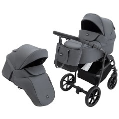 Коляска 2в1 Bair Rio Soft BR-03 графит