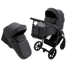 Коляска 2в1 Bair Rio ECO RE-12 черный