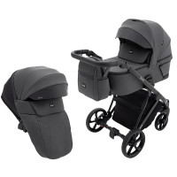 Коляска 2в1 Bair Zoom Soft BZ-01 графіт