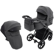 Коляска 2в1 Bair Zoom Soft BZ-01 графіт