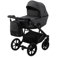 Коляска 2в1 Bair Kiwi Soft BKS-219 Графіт