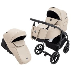 Коляска 2в1 Bair Rio ECO RE-41 бежевый