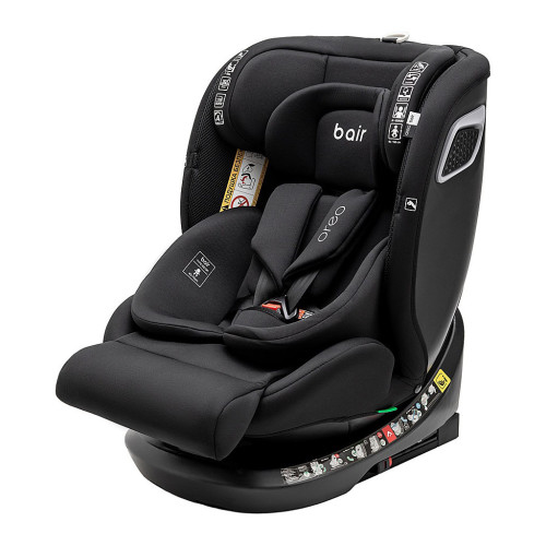 Дитяче автокрісло Bair Oreo 360 i-size Iso-fix BO-01 total black (681955)