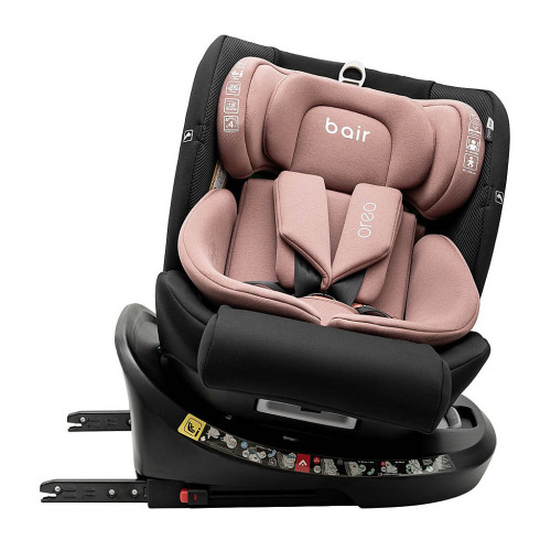 Дитяче автокрісло Bair Oreo 360 i-size Iso-fix BO-04 black-pink (681958) — 21442