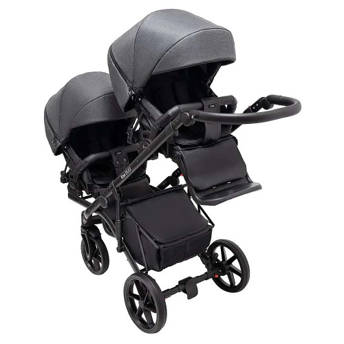 Коляска 2в1 для двойни Bair Kiwi DUO Soft BKD-219-1 графит (681857) — 17798 Коляска 2в1 для двойни Bair Kiwi DUO Soft BKD-219-1 графит (681857) — 17798