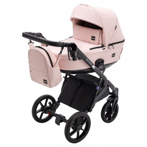 Коляска 2 в 1 Bair Kiwi Plus ECO BKP-28 рожева пудра — 21357