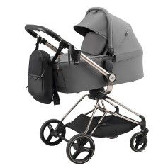 Дитяча коляска 2 в 1 Bair Moon Gold Edition MG-02 темно-сірий (680935)
