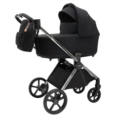 Дитяча коляска 2 в 1 Bair Pixel PL-01 чорний (681851)