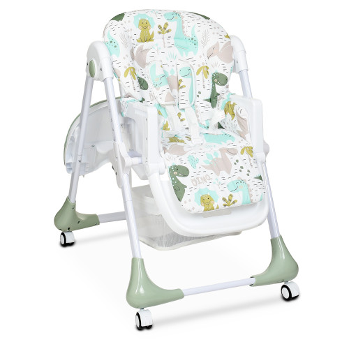 Стільчик для годування Bambi M 3233 Dino Pine Green — 3703 Стільчик для годування Bambi M 3233 Dino Pine Green — 3703
