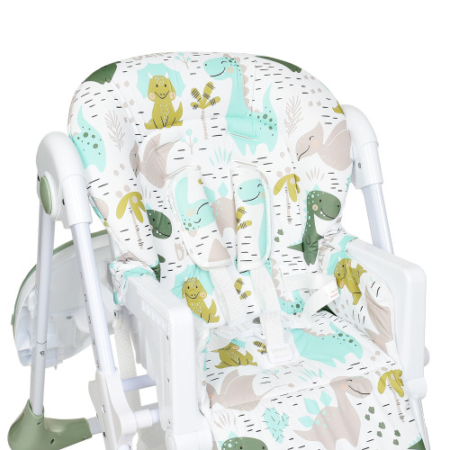 Стільчик для годування Bambi M 3233 Dino Pine Green — 3703 Стільчик для годування Bambi M 3233 Dino Pine Green — 3703