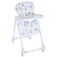 Стульчик для кормления Bambi M 3233 Zoo Beige