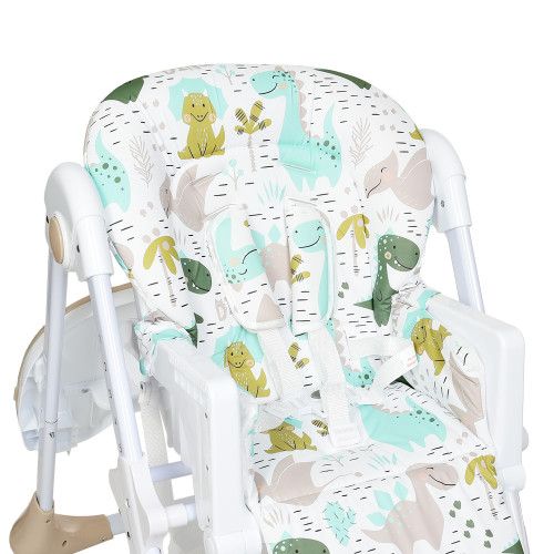 Стільчик для годування Bambi M 3233 Dino Beige — 3702 Стільчик для годування Bambi M 3233 Dino Beige — 3702