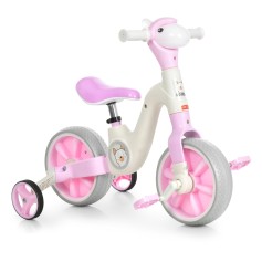 Велосипед-биговел Prof1Kids музыкальный со светом (MBB 1056 Pink)