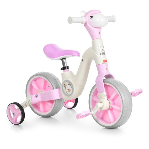 Велосипед-биговел Prof1Kids музыкальный со светом (MBB 1056 Pink) — 28364
