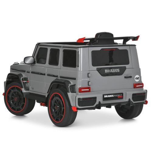 Детский электромобиль джип Bambi Racer музыка, свет, р/к 2,4G, серый (M 6257EBLR-11) — 28144 Детский электромобиль джип Bambi Racer музыка, свет, р/к 2,4G, серый (M 6257EBLR-11) — 28144