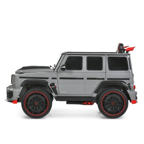 Детский электромобиль джип Bambi Racer музыка, свет, р/к 2,4G, серый (M 6257EBLR-11) — 28144 Детский электромобиль джип Bambi Racer музыка, свет, р/к 2,4G, серый (M 6257EBLR-11) — 28144