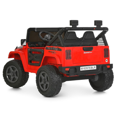 Дитячий електромобіль Джип M 6287EBLR-3(24V) — 27590 Дитячий електромобіль Джип M 6287EBLR-3(24V) — 27590