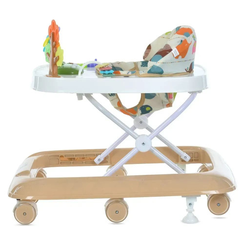 Ходунки Bambi с музыкой и светом, бежевые (M 6134-13) — 21437