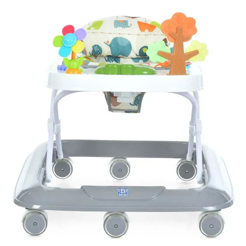 Ходунки Bambi с музыкой и светом, серые (M 6134-11) — 21436
