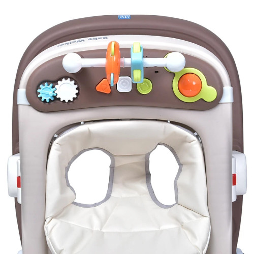 Ходунки Bambi с музыкой и светом, на батарейке, 73-56-57 см, коричневые (M 5032L-13) — 22669 Ходунки Bambi с музыкой и светом, на батарейке, 73-56-57 см, коричневые (M 5032L-13) — 22669