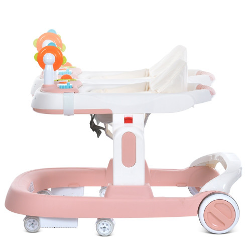 Ходунки Bambi с музыкой и светом, на батарейке, 73-56-57 см, розовые (M 5032L-8) — 22673 Ходунки Bambi с музыкой и светом, на батарейке, 73-56-57 см, розовые (M 5032L-8) — 22673