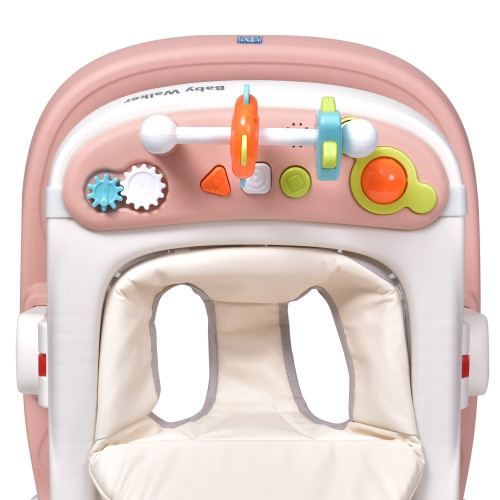 Ходунки Bambi с музыкой и светом, на батарейке, 73-56-57 см, розовые (M 5032L-8) — 22673 Ходунки Bambi с музыкой и светом, на батарейке, 73-56-57 см, розовые (M 5032L-8) — 22673