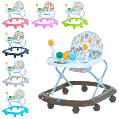 Ходунки Bambi с музыкой, 64,5-55-65 см, 7 цветов (M 5033-1)