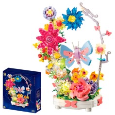Дитячий конструктор Bambi Butterfly garden, 914 деталей (BB032)