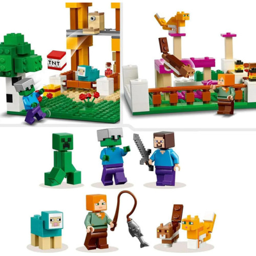 Дитячий конструктор Bambi Minecraft, 605 деталей (31249) — 20022