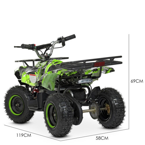 Дитячий квадроцикл з багажником Bambi Racer HB-ATV800AS-5 — 24635