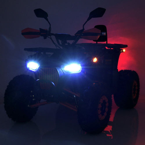 Мощный квадроцикл со спинкой Bambi Racer HB-EATV1450F-P-2-7(MP3) V2 — 24492