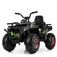 Дитячий квадроцикл зі спинкою Bambi Racer M 4081EBLRS-18