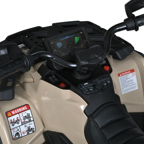 Дитячий квадроцикл зі спинкою Bambi Racer M 6080EBLR-13 — 24661 Дитячий квадроцикл зі спинкою Bambi Racer M 6080EBLR-13 — 24661