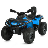 Детский квадроцикл со спинкой Bambi Racer M 6080EBLR-4