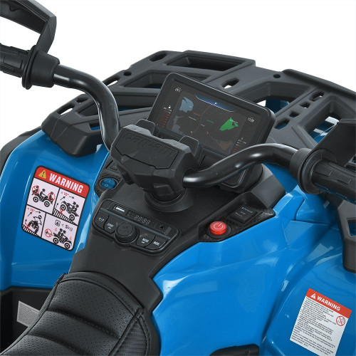 Дитячий квадроцикл зі спинкою Bambi Racer M 6080EBLR-4 — 24662 Дитячий квадроцикл зі спинкою Bambi Racer M 6080EBLR-4 — 24662
