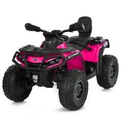 Детский квадроцикл со спинкой Bambi Racer M 6080EBLR-8-2