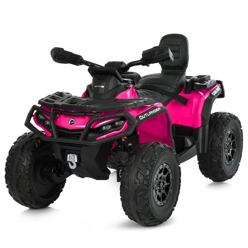 Дитячий квадроцикл зі спинкою Bambi Racer M 6080EBLR-8-2