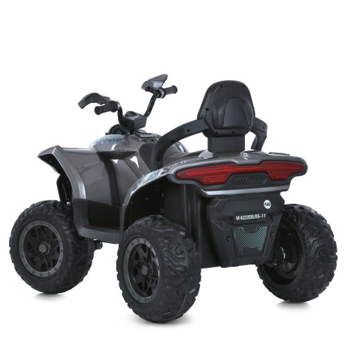 Дитячий квадроцикл зі спинкою Bambi Racer M 6222EBLRS-11 — 24680 Дитячий квадроцикл зі спинкою Bambi Racer M 6222EBLRS-11 — 24680