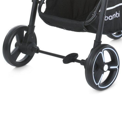 Прогулочная коляска Bambi M 4249-2 Gray Matt — 3748