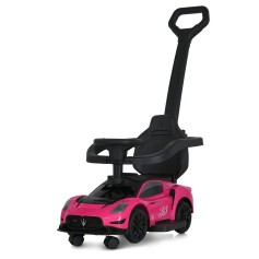 Каталка-толокар Bambi 2в1 с родительской ручкой (M 5106-8)