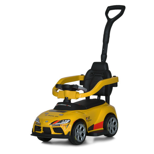 Каталка-толокар Bambi 2в1 Toyota із батьківською ручкою (M 6129EL-6)